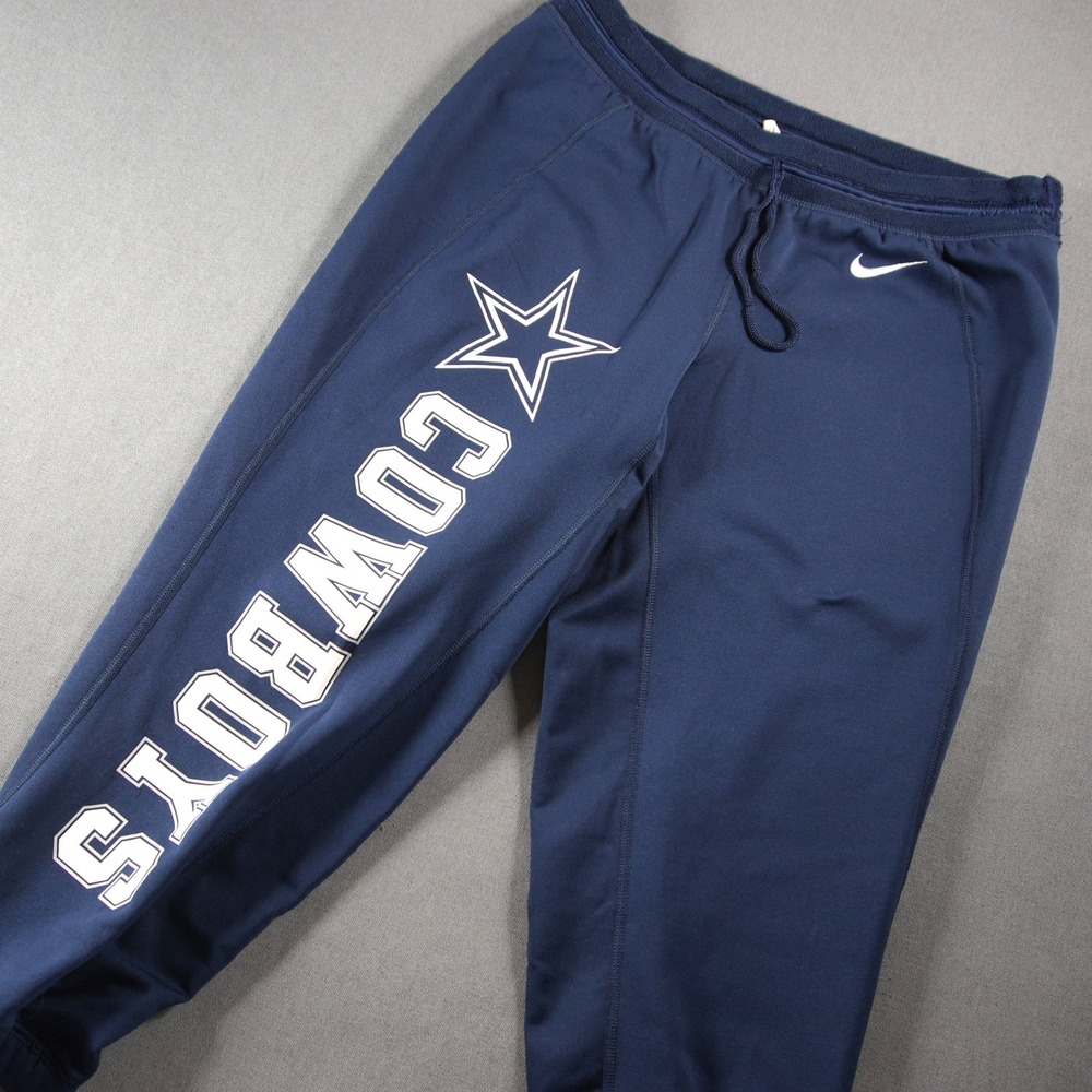 Y2K Nike Dallas Cowboys NFL Therma-FIT Fleece Shorts Capri Women Sweatpants S